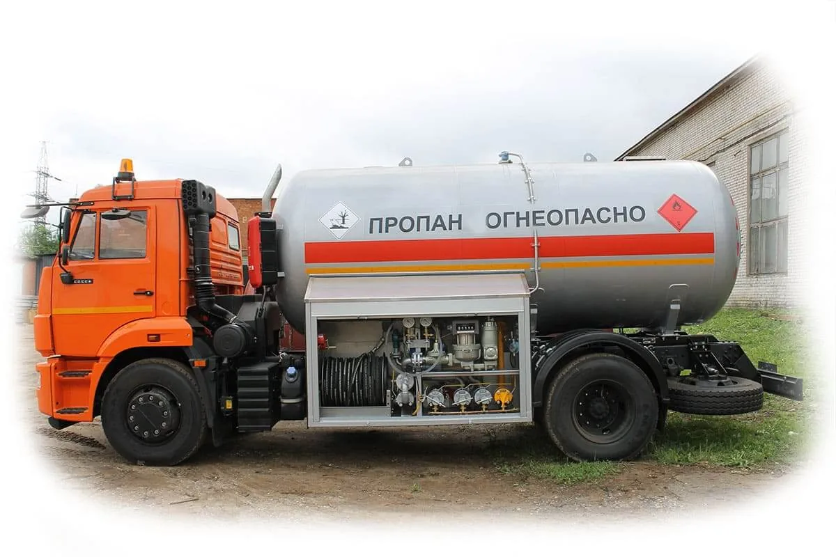 Заправка газгольдера